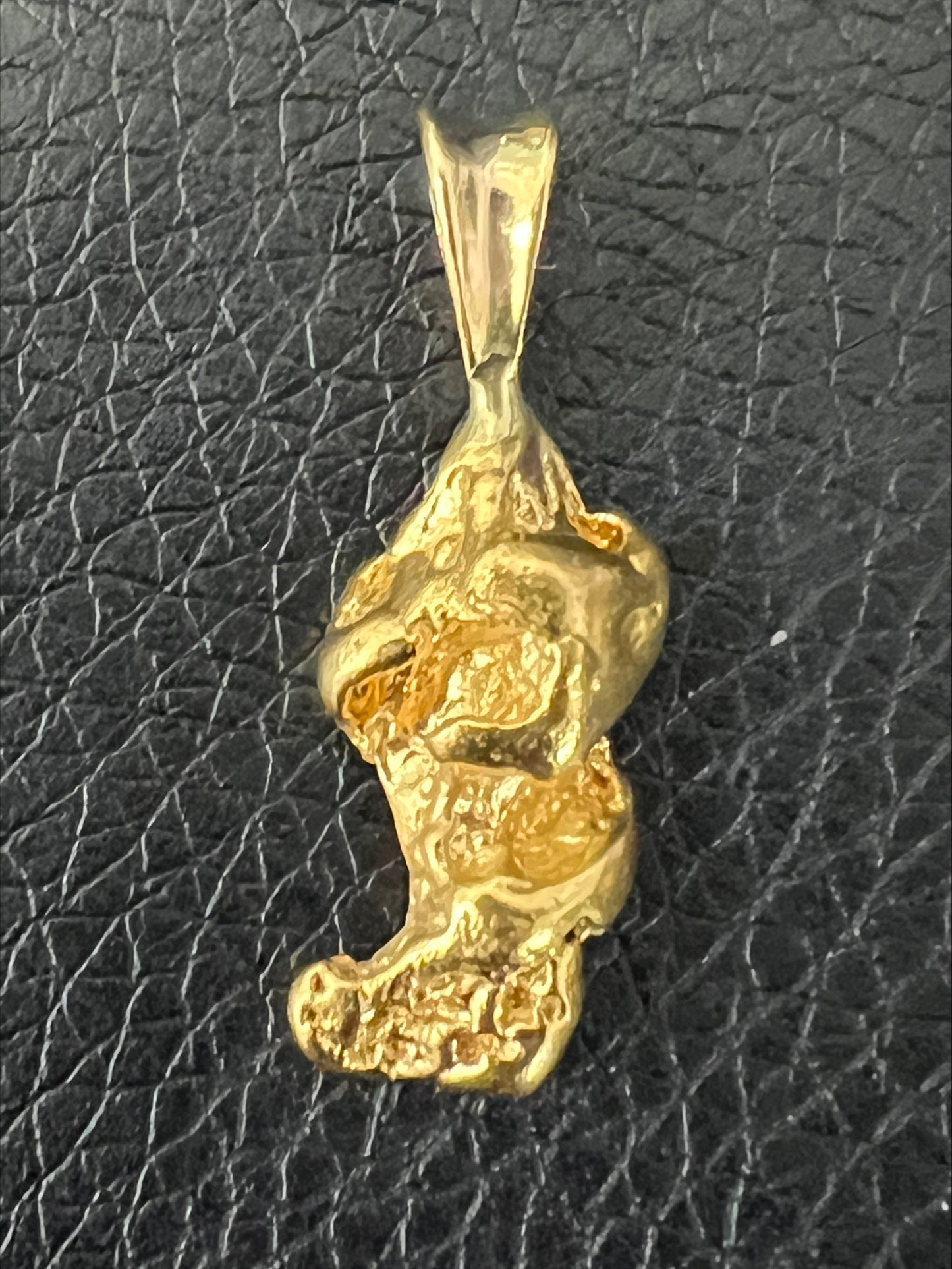 Gold Nugget Pendants 4.17 Grams 'BOOT'  (Pick Up Only)