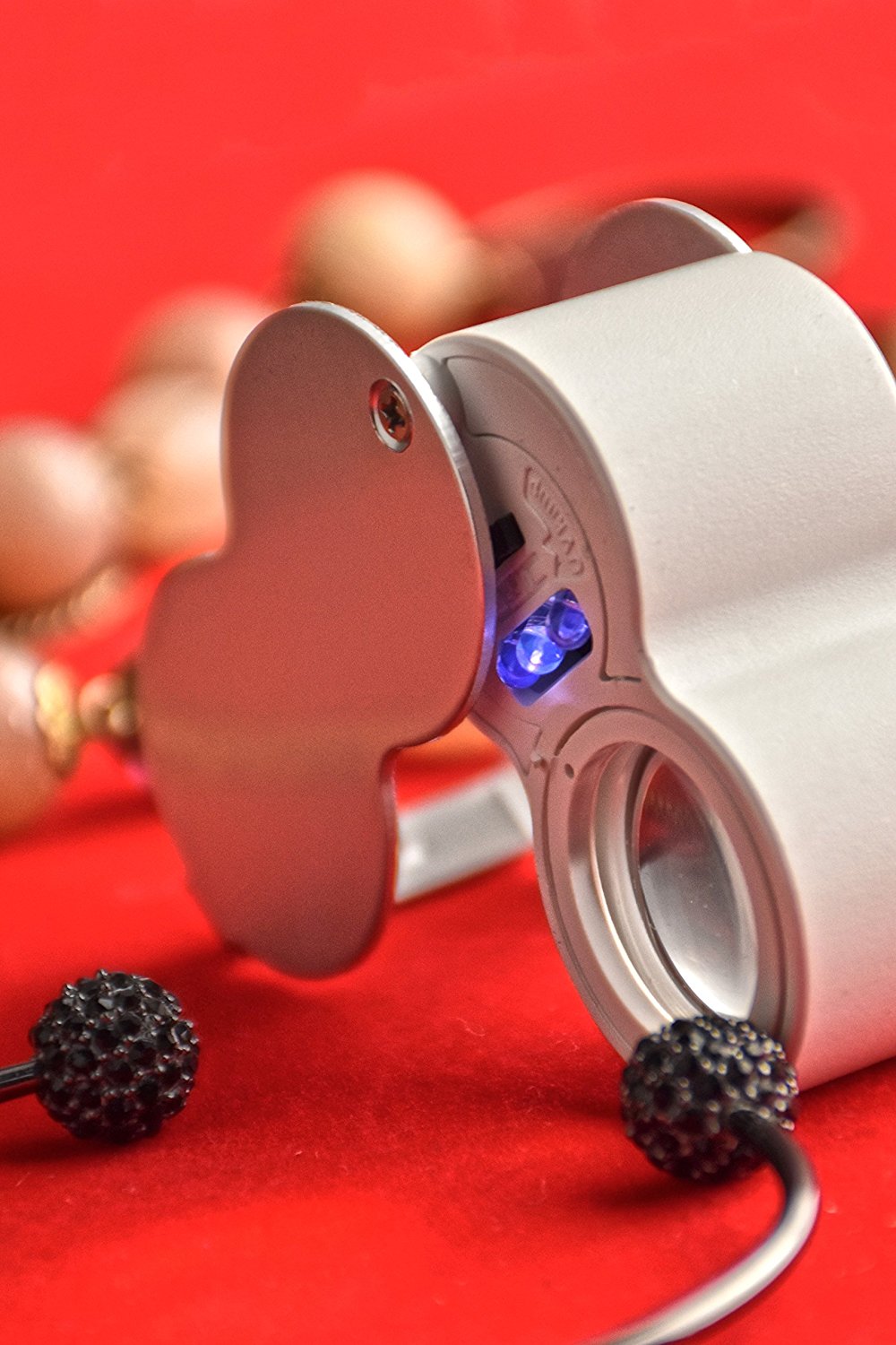 LED & UV Light Jeweller’s Loupe – 15x
