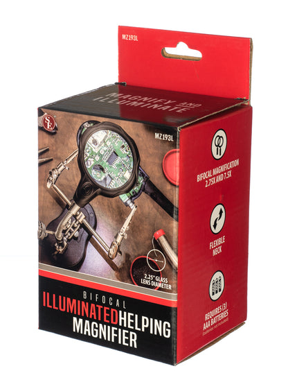 Illuminated Helping Hands Magnifier