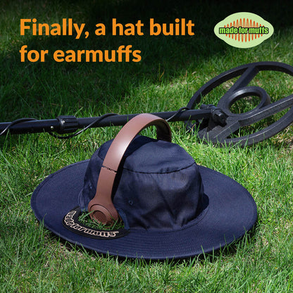 Earmuff Wide Brim Hat