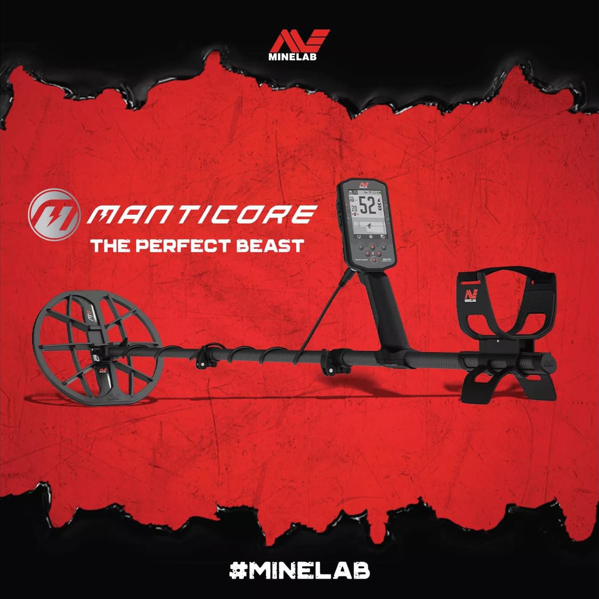 Manticore Metal Detector-Lucky Strike Gold