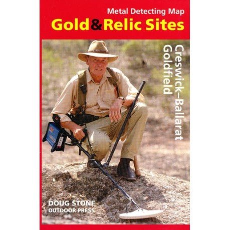 Map Gold & Relics Creswick-Ballarat-Lucky Strike Gold