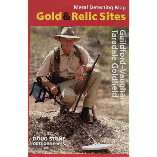 Map Gold & Relics Guildford Vaughan Taradale-Lucky Strike Gold