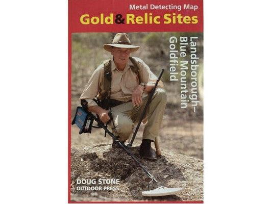 Map Gold & Relics Landsborough - Blue Mountain-Lucky Strike Gold