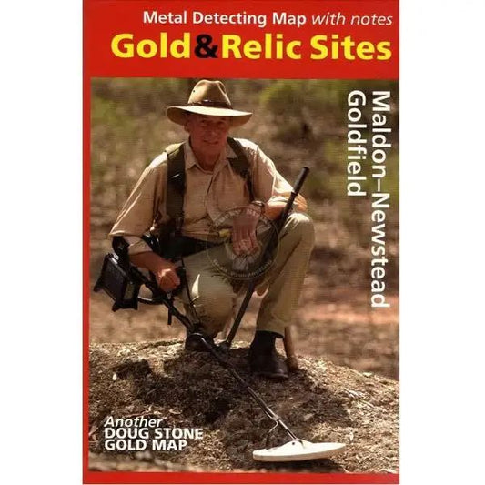 Map Gold & Relics Maldon -Newstead-Lucky Strike Gold