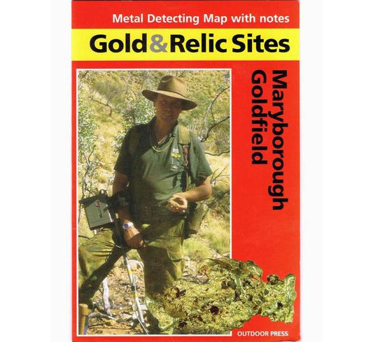 Map Gold & Relics Maryborough-Lucky Strike Gold