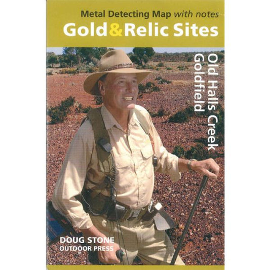 Map Gold & Relics Old Halls Creek-Lucky Strike Gold