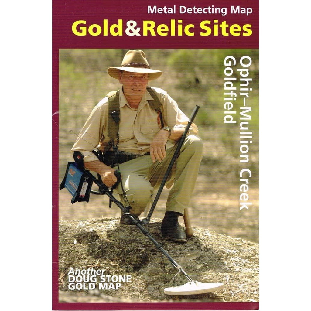 Map Gold & Relics Ophir Mullion Creek-Lucky Strike Gold