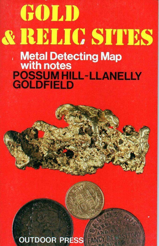 Map Gold & Relics Possum Hill - LLanelly-Lucky Strike Gold