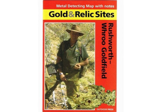 Map Gold & Relics Rushworth Whroo-Lucky Strike Gold