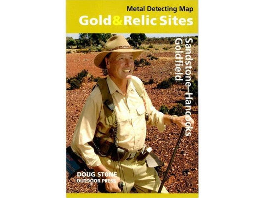 Map Gold & Relics Sandstone Hancocks-Lucky Strike Gold