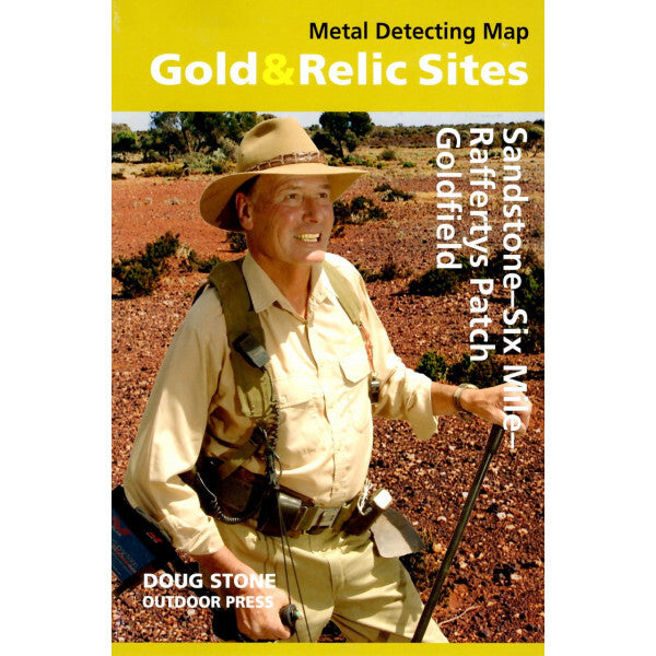 Map Gold & Relics Sandstone Six Mile-Lucky Strike Gold