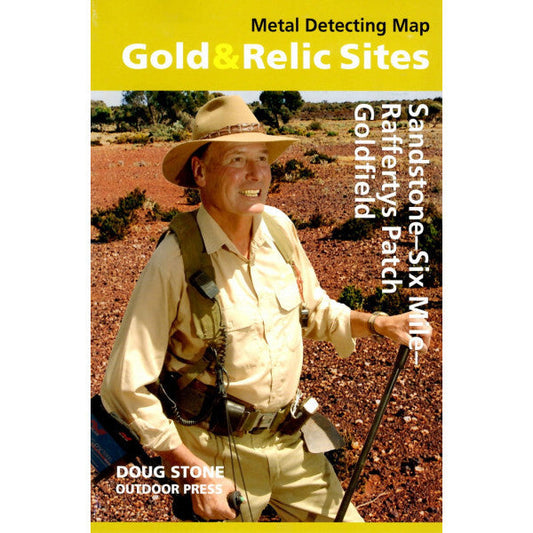 Map Gold & Relics Sandstone Six Mile-Lucky Strike Gold