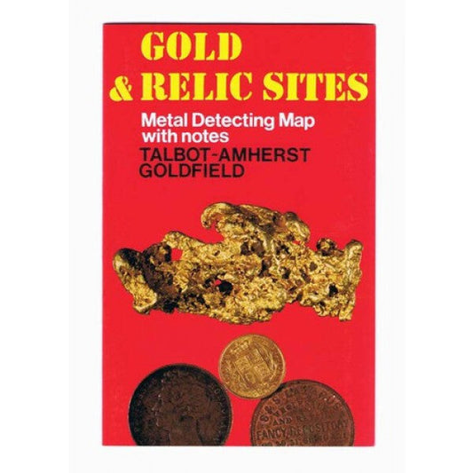 Map Gold & Relics Talbot Amherst-Lucky Strike Gold