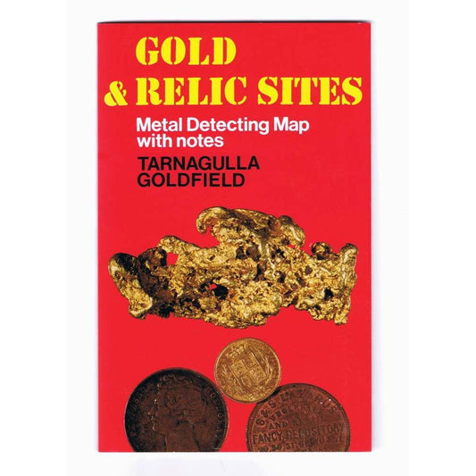 Map Gold & Relics Tarnagulla-Lucky Strike Gold