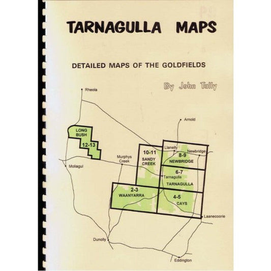 Map, John Tully Tarnagulla-Lucky Strike Gold