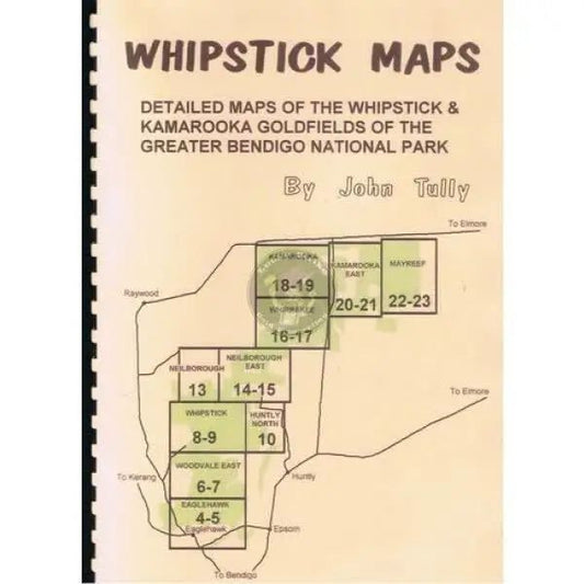 Map, John Tully Whipstick-Lucky Strike Gold