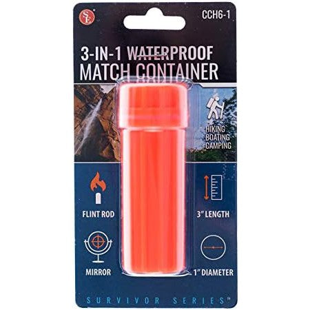 Match Box 3 in 1 Waterproof Storage-Lucky Strike Gold