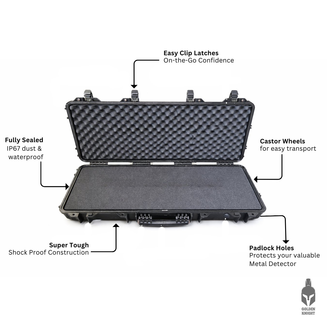 HD Metal Detector Case Large