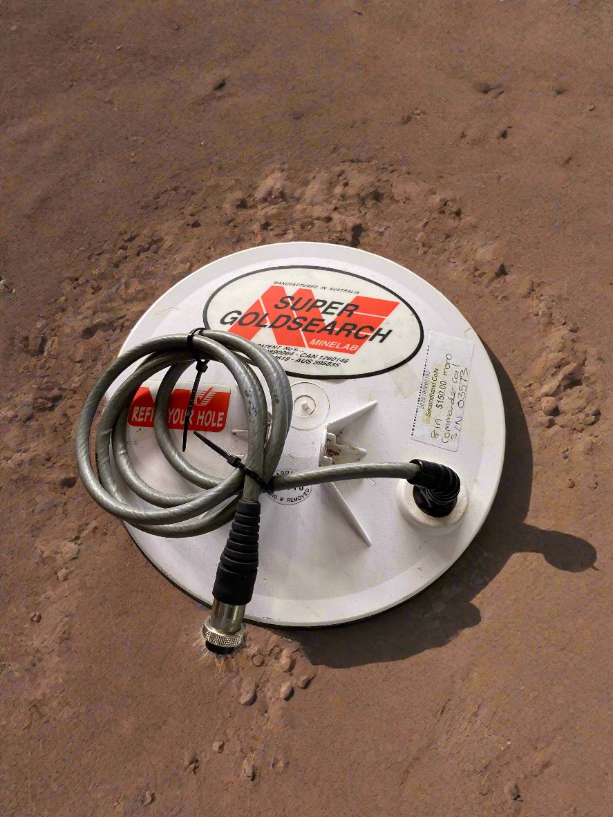 Minelab Super Gold Search Coil - Second Hand-Lucky Strike Gold