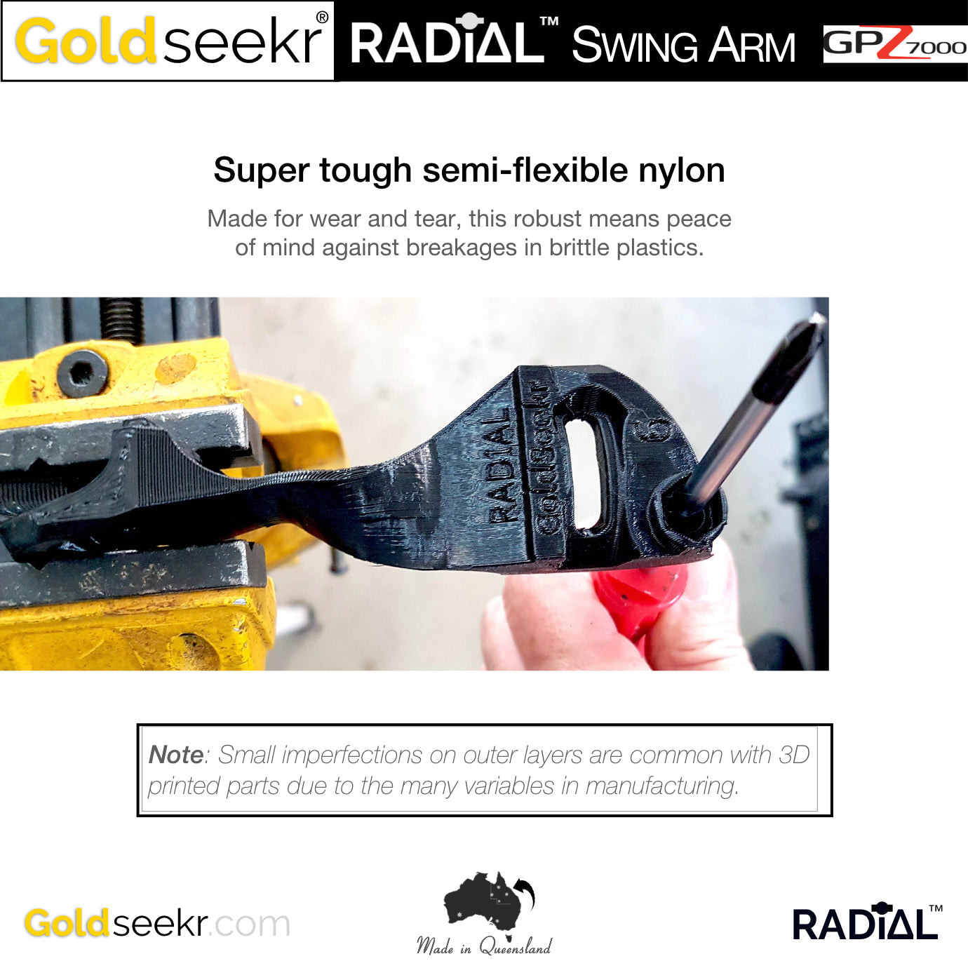 Radial Action Telescopic S/Arm GPZ 7000-Lucky Strike Gold