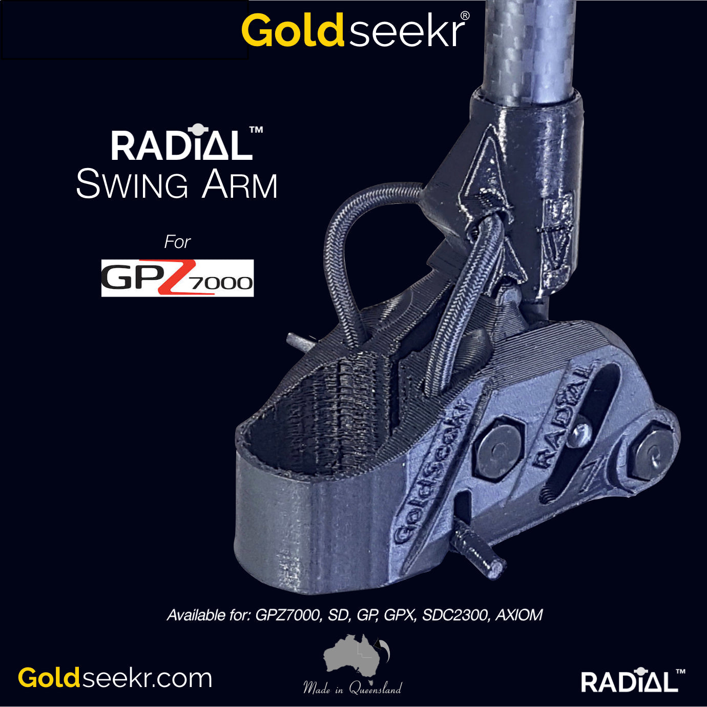 Radial Action Telescopic S/Arm GPZ 7000-Lucky Strike Gold