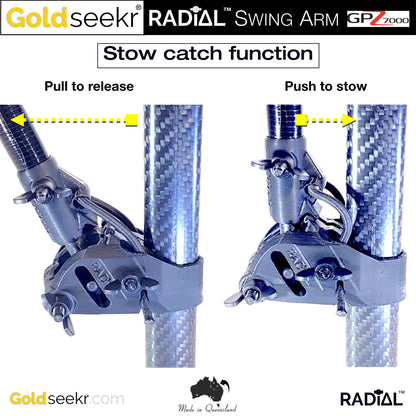 Radial Action Telescopic S/Arm GPZ 7000-Lucky Strike Gold