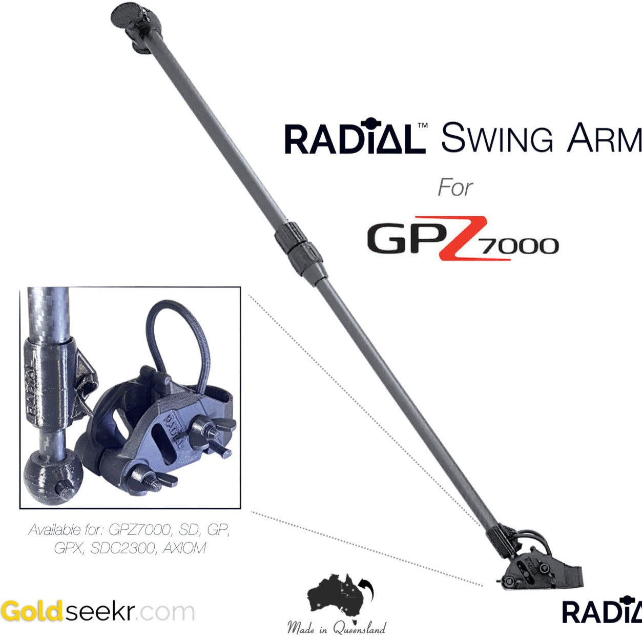 Radial Action Telescopic S/Arm GPZ 7000-Lucky Strike Gold