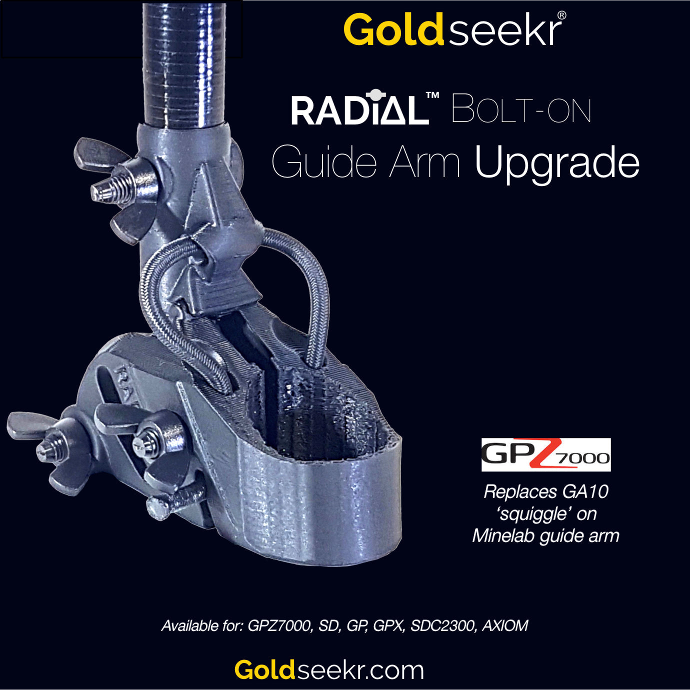 Radial Bolt on G/ Arm Upgrade GPZ 7000-Lucky Strike Gold