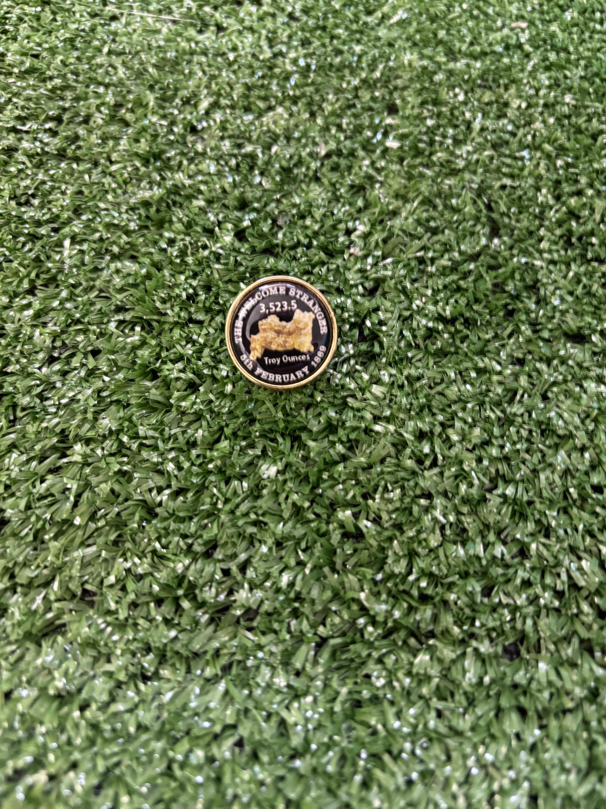 Replica Hat Pin-Lucky Strike Gold