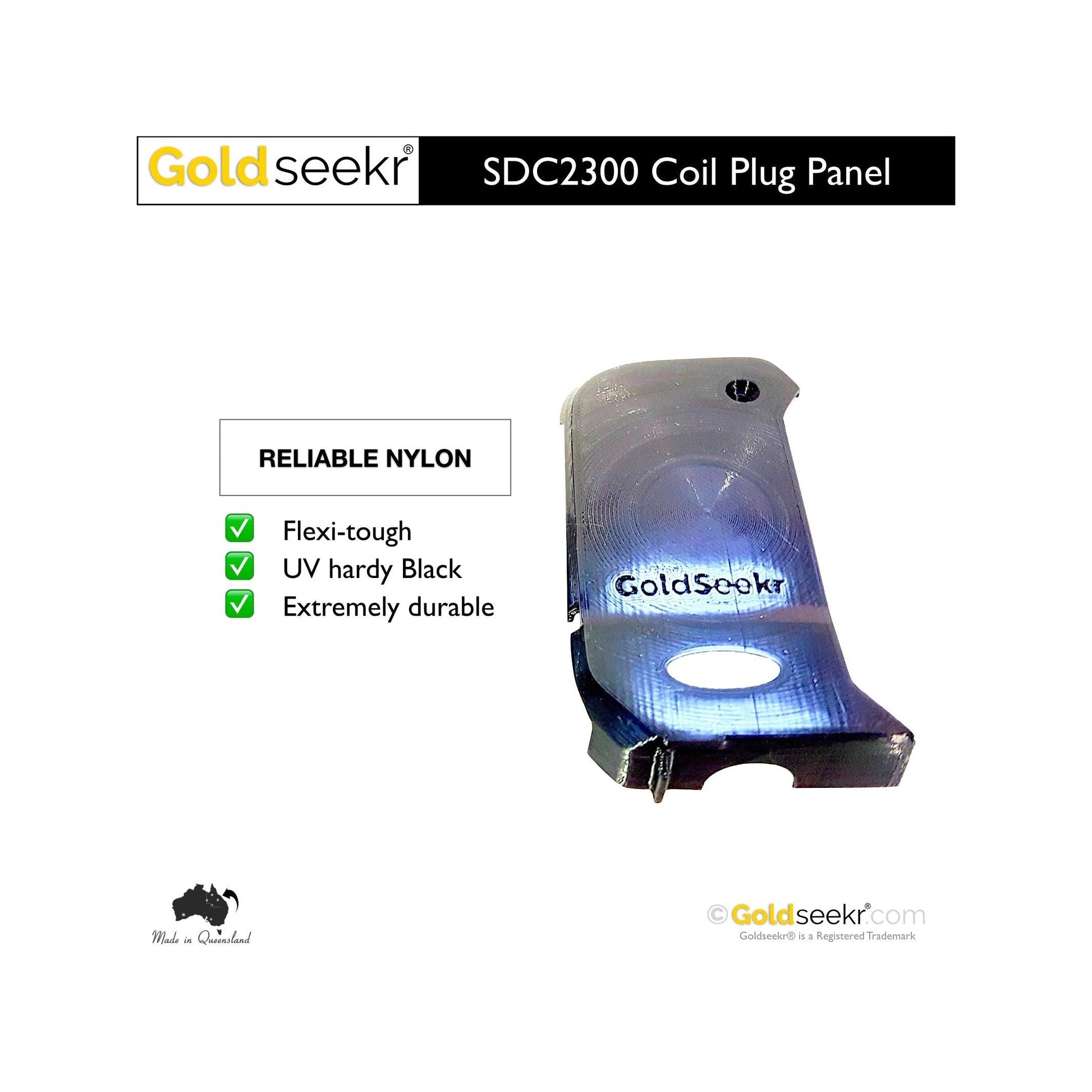 SDC 2300 Plug Panel-Lucky Strike Gold