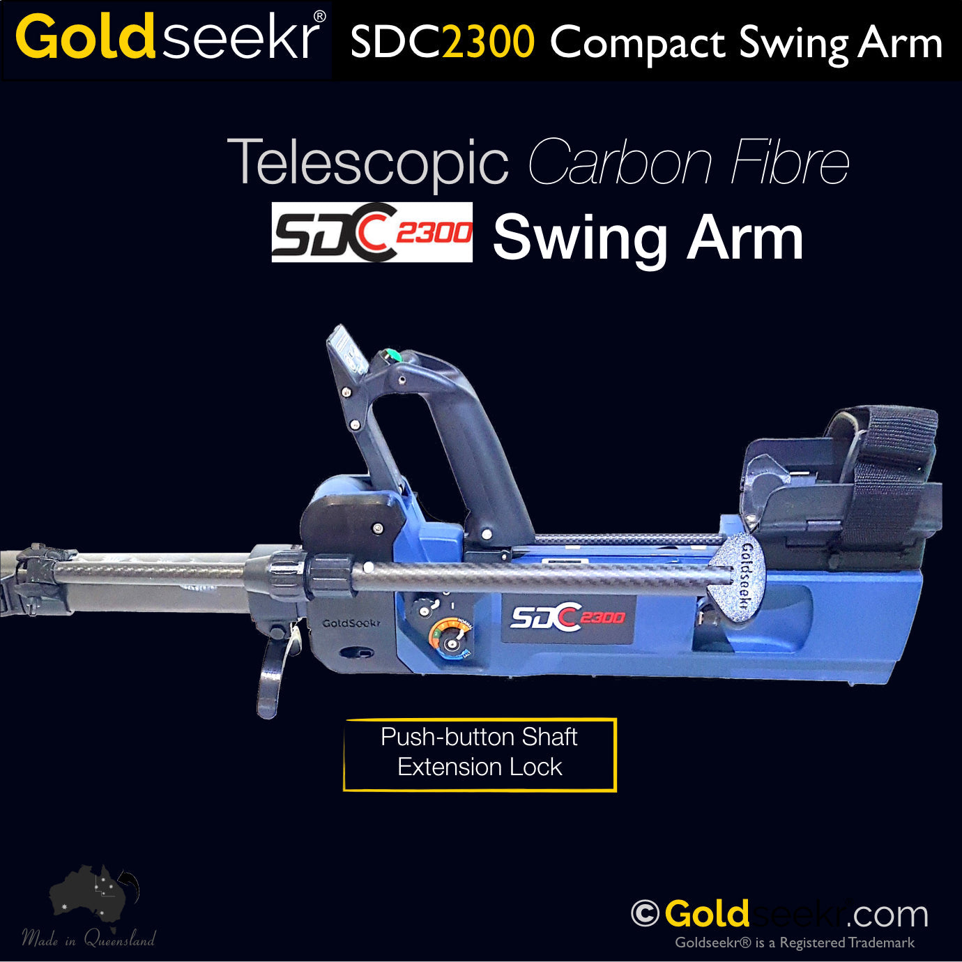 SDC Ezyswing Control Arm-Lucky Strike Gold