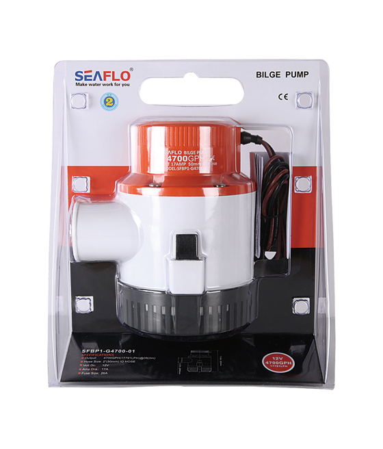 Seaflo - 4700GPH 12V Bilge Pump