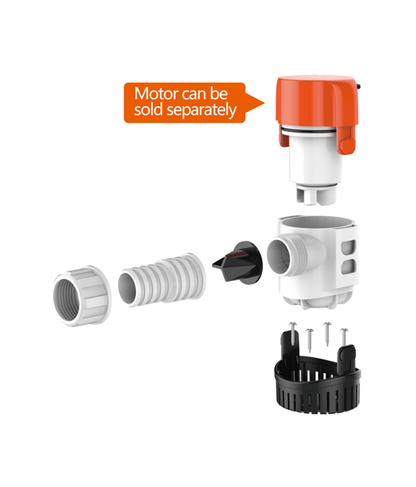 Seaflo 2000GPH 12V Pump – Pro Series (13A)