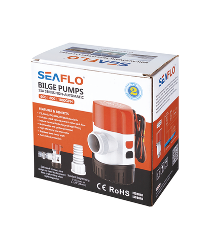 Seaflo 2000GPH 12V Pump – Pro Series (13A)