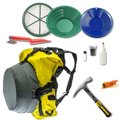 Ultimate Prospecting Backpack Kit-Lucky Strike Gold