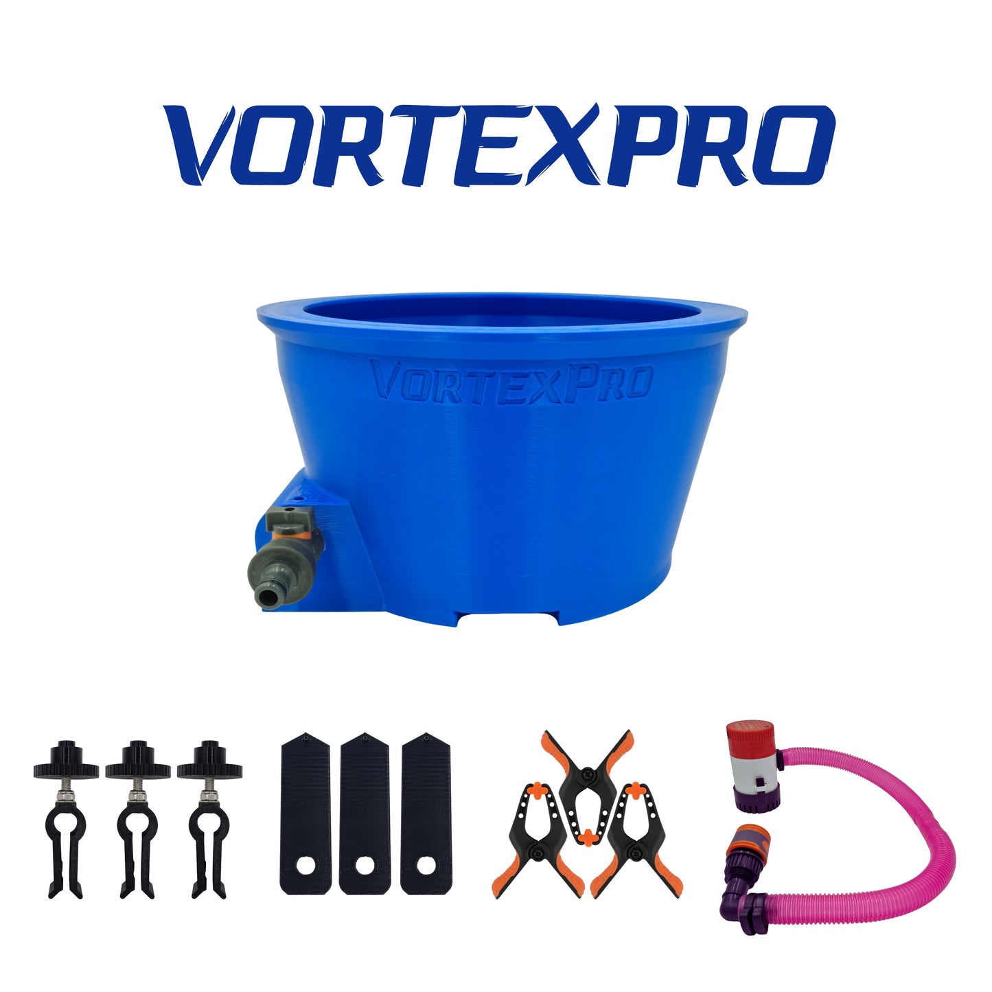 Blue Bowl VortexPro with Pump & Hose