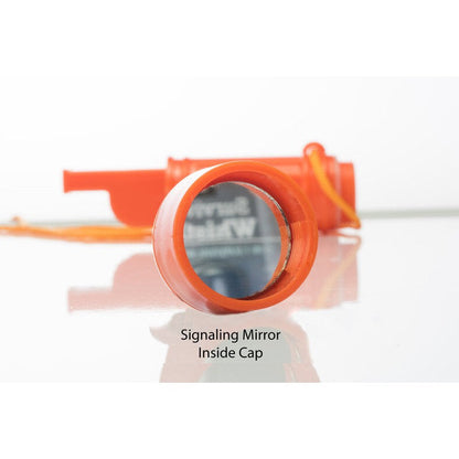 Whistle 5-In-1 Survival - Orange-Lucky Strike Gold